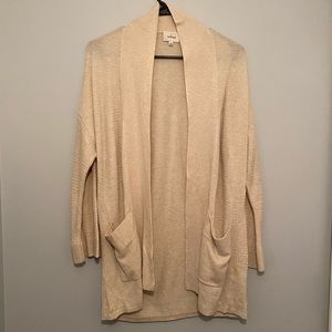 Aritzia Oversized Open Knit Cardigan